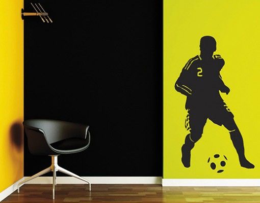Wall stickers football No.UL186 soccer player 2