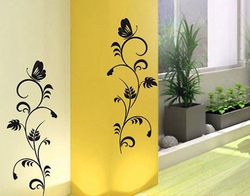 Wall stickers tendril No.124 flora duo