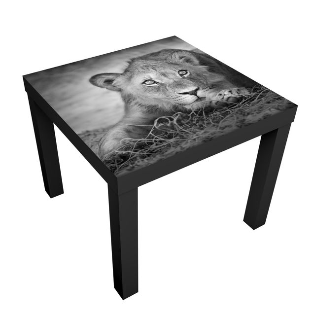 Adhesive film for furniture IKEA - Lack side table - Lurking Lionbaby