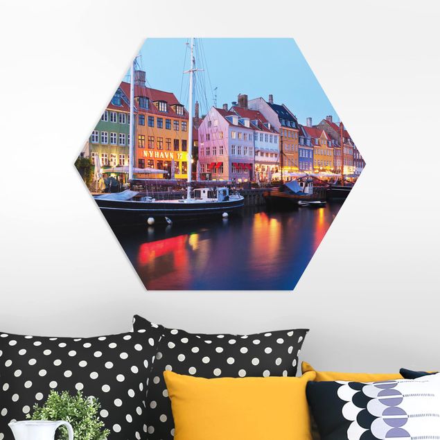 Forex hexagon - Copenhagen Harbor In The Evening