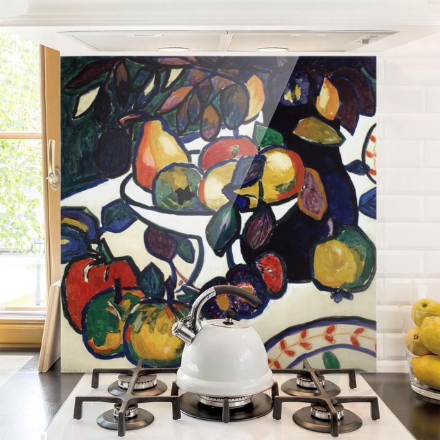 Glass splashback kitchen fruits and vegetables Kasimir Malevich - Still Life