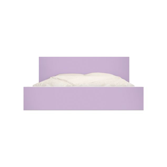 Adhesive film for furniture IKEA - Malm bed 140x200cm - Colour Lavender