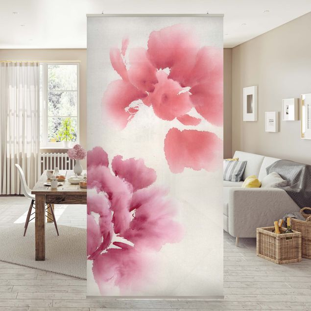 Room divider - Artistic Flora II