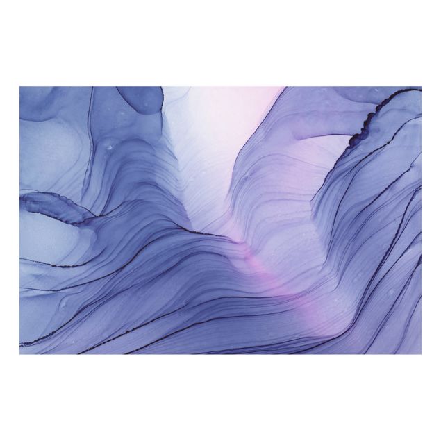 Splashback - Mottled Violet - Landscape format 3:2