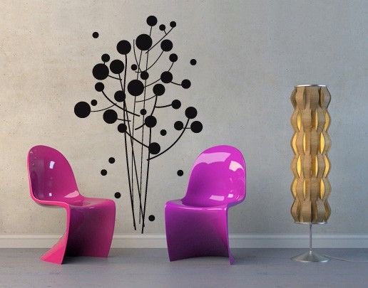Floral wall stickers No.SF679 Artflower
