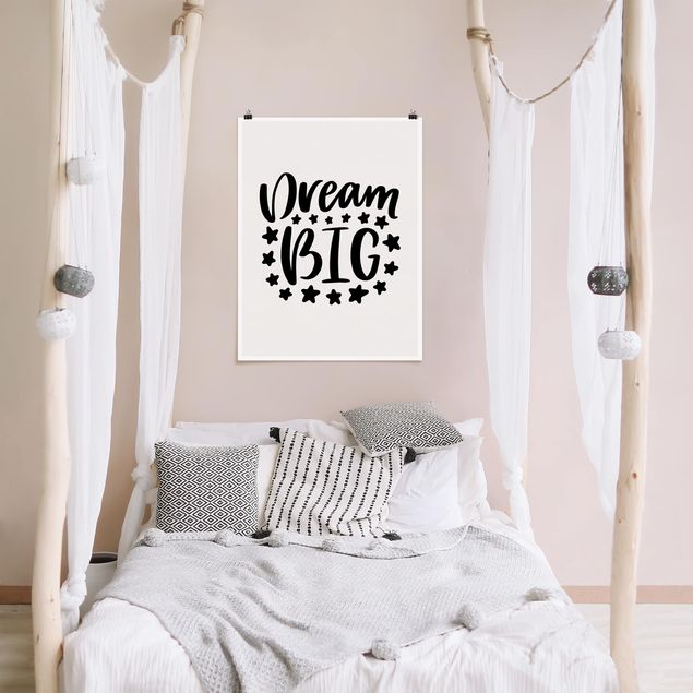 Poster quote - Dream big