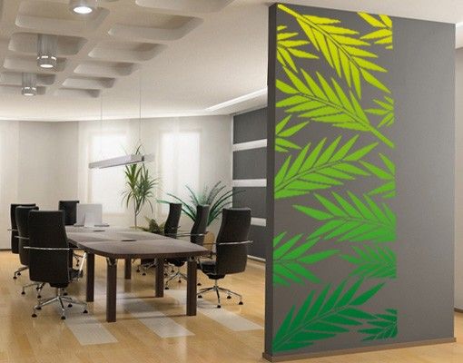 Wall stickers trees No.CG65 Green Palm Branch