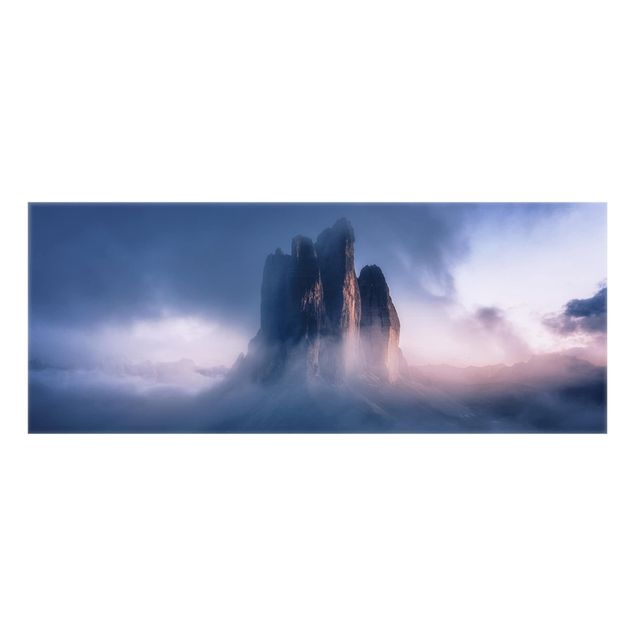 Splashback - Three Peaks In Blue Light