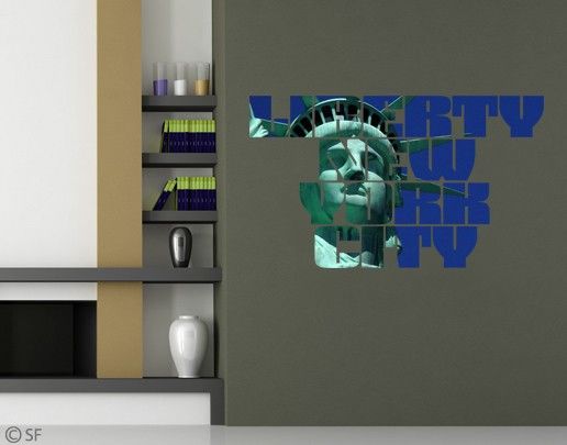Wall sticker - No.SF789 Liberty NY