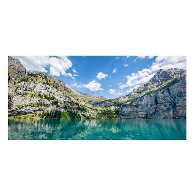 Magnetic memo board - Divine Mountain Lake