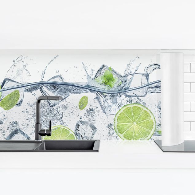 Kitchen wall cladding - Refreshing Lime