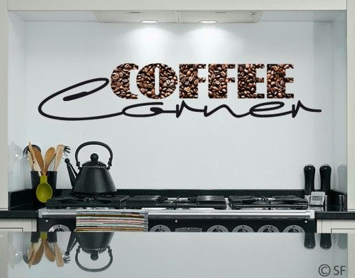 Wall sticker - No.SF828 Coffee Corner