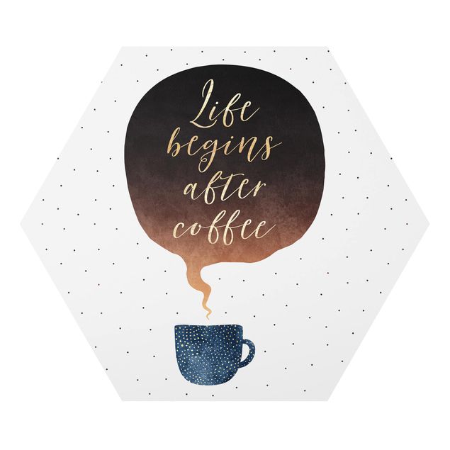 Forex hexagon - Life Begins After Coffee Dots
