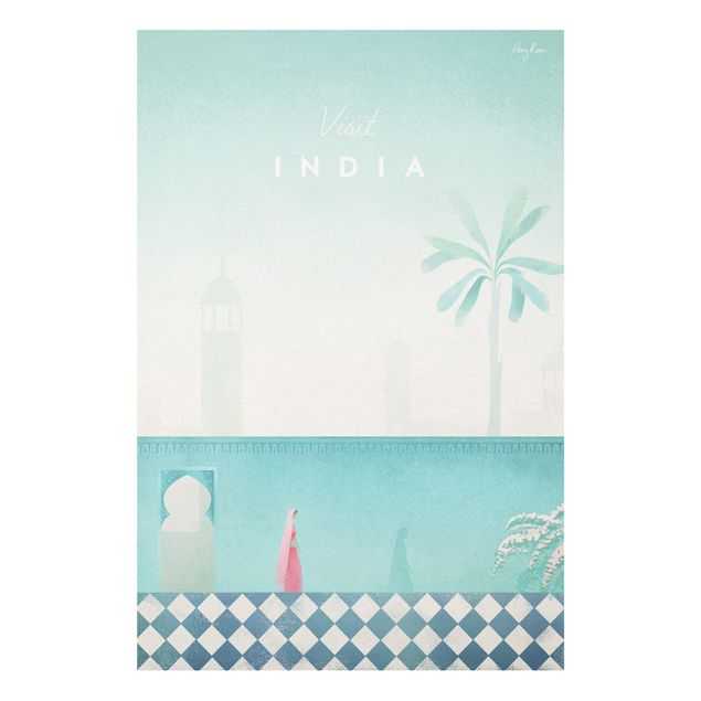 Print on forex - Travel Poster - India
