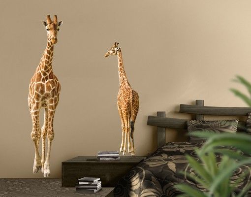 Wall stickers africa No.315 Two Giraffes