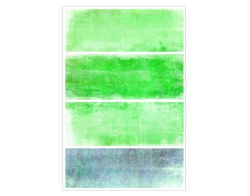 Window decoration - Colour Harmony Green
