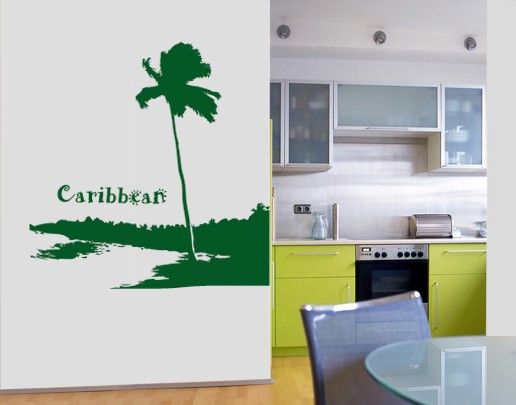 Wall stickers architecture and skylines No.UL560 Carribean