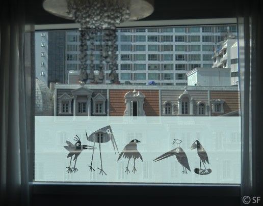 Window film - No.SF926 Funny Birds