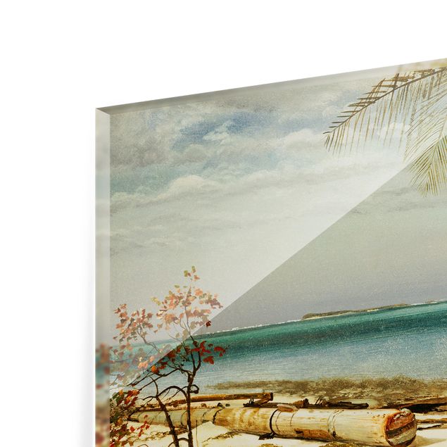 Splashback - Albert Bierstadt - Tropical Coast
