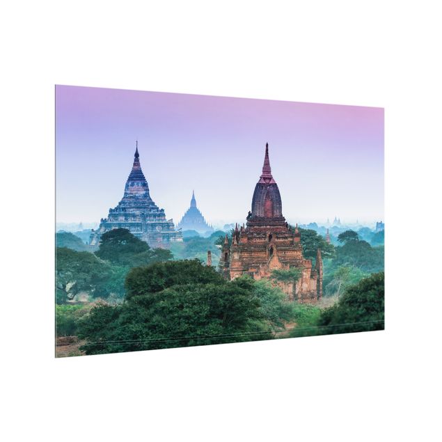 Glass splashbacks Temple Grounds In Bagan