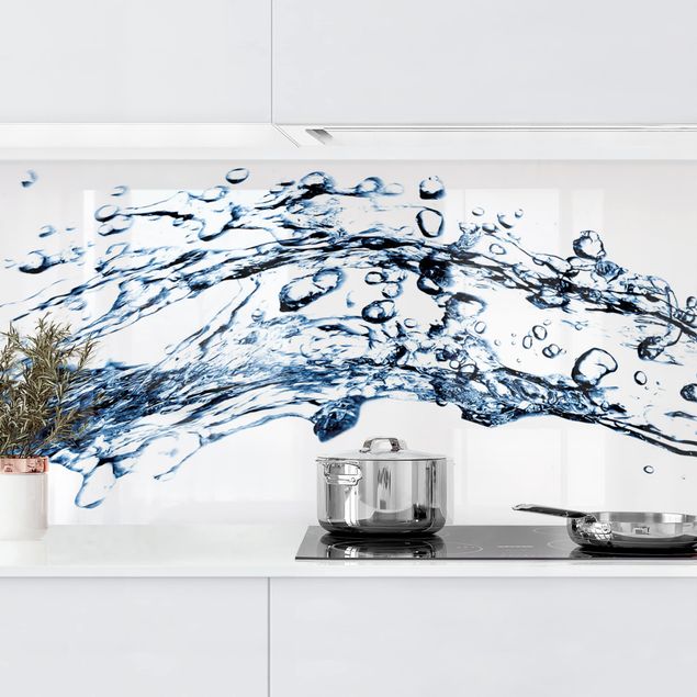Kitchen splashback patterns Water Splash