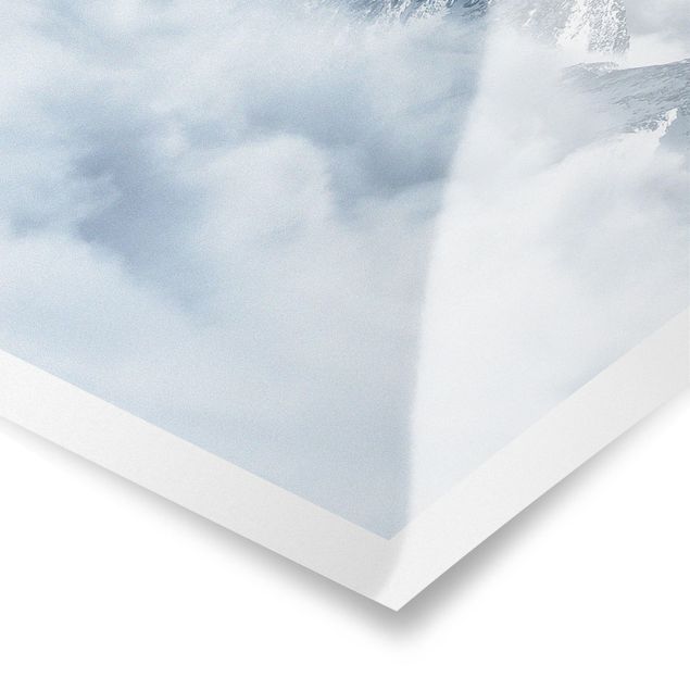 Poster nature & landscape - The Alps Above The Clouds
