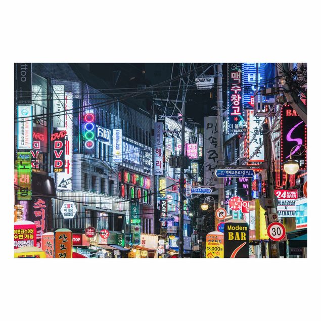 Splashback - Nightlife Of Seoul - Landscape format 3:2