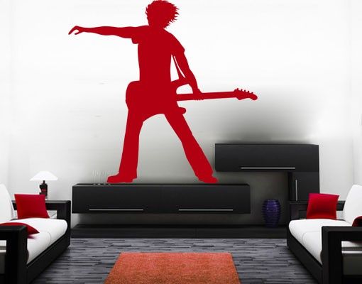 Wall stickers No.CA8 The Guitarist
