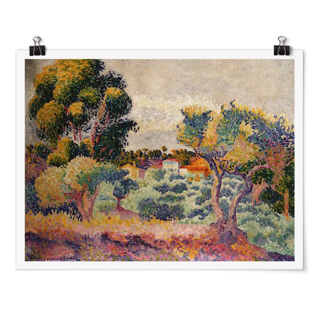 Poster - Henri Edmond Cross - Eucalyptus And Olive Grove