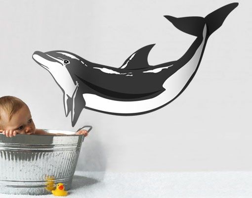 Wall decal No.TA49 Dolphin