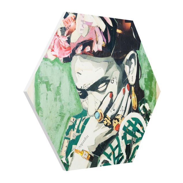 Forex hexagon - Frida Kahlo - Collage No.3
