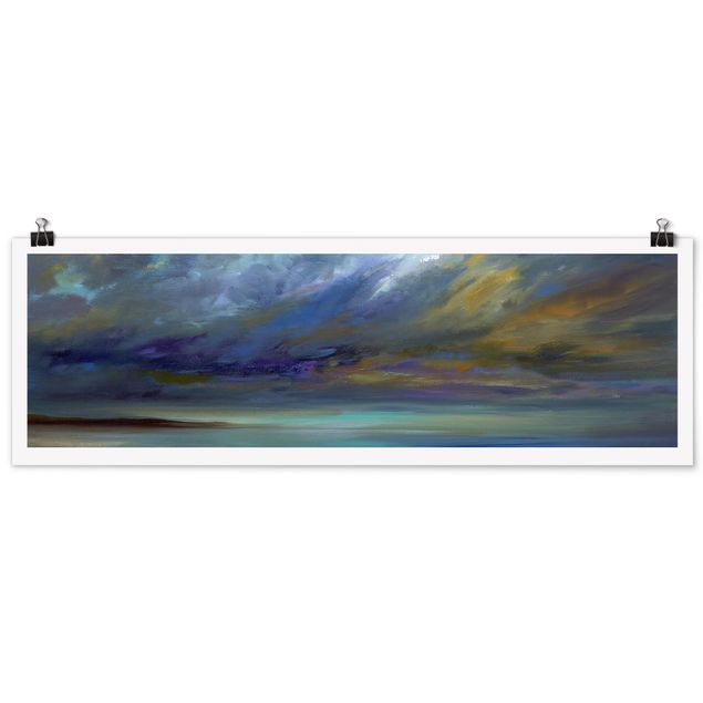 Panoramic poster abstract - Heaven And Coast