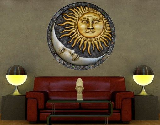 Autocolantes de parede espaço No.459 Sun and Moon
