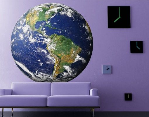 Wall stickers maps No.823 The Earth