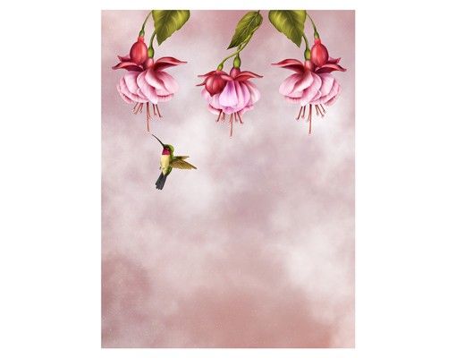 Window decoration - Hummingbird