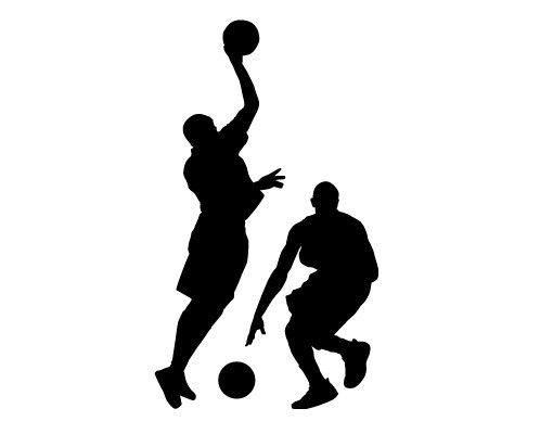 Sport wall decals No.814 dribbling
