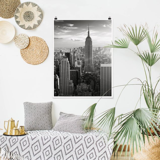 Poster architecture & skyline - Manhattan Skyline