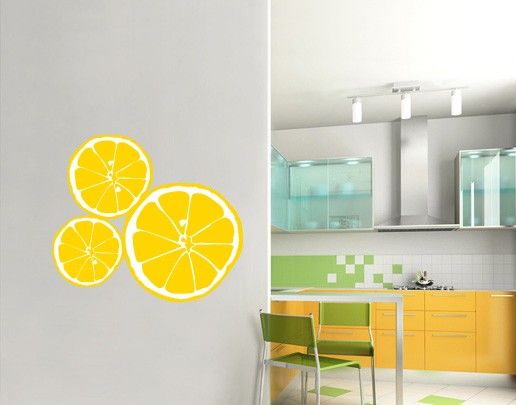 Wall sticker - No.UL610 Lemons