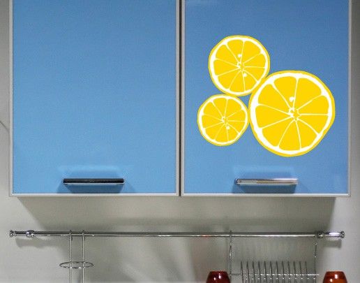 Wall sticker - No.UL610 Lemons