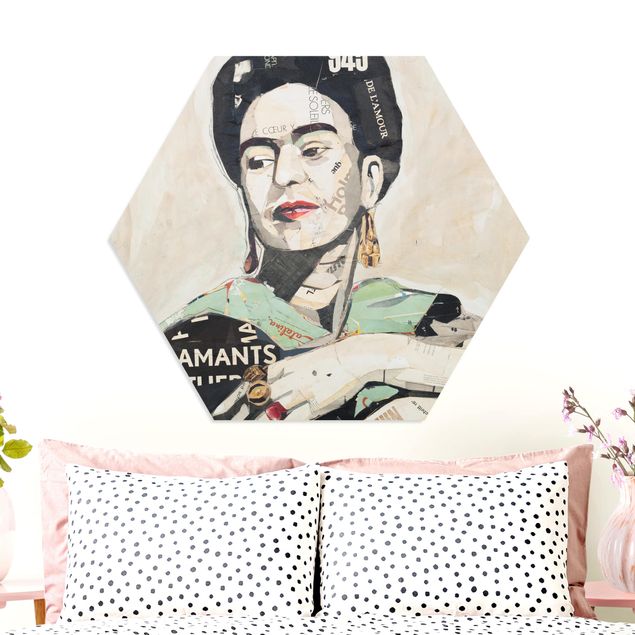 Forex hexagon - Frida Kahlo - Collage No.4