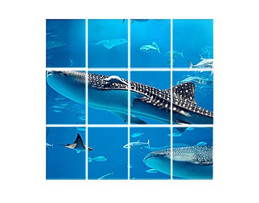 Tile sticker - Fish in the Sea