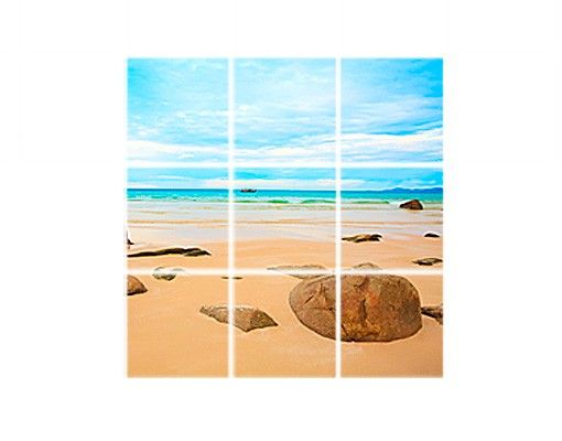 Tile sticker - The Beach