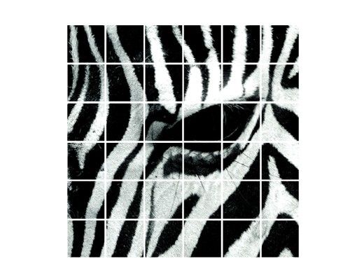 Tile sticker - Zebra Crossing