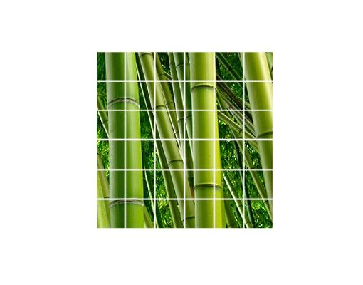 Tile sticker - Bamboo Trees No.2