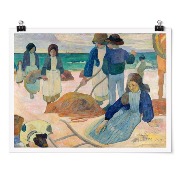 Poster - Paul Gauguin - The Kelp Gatherers (Ii)