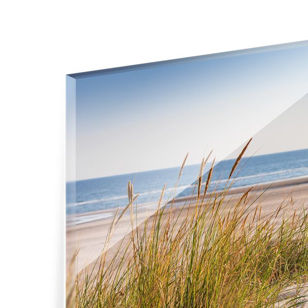 Glass Splashback - Beach Dune At The Sea - Landscape 3:4