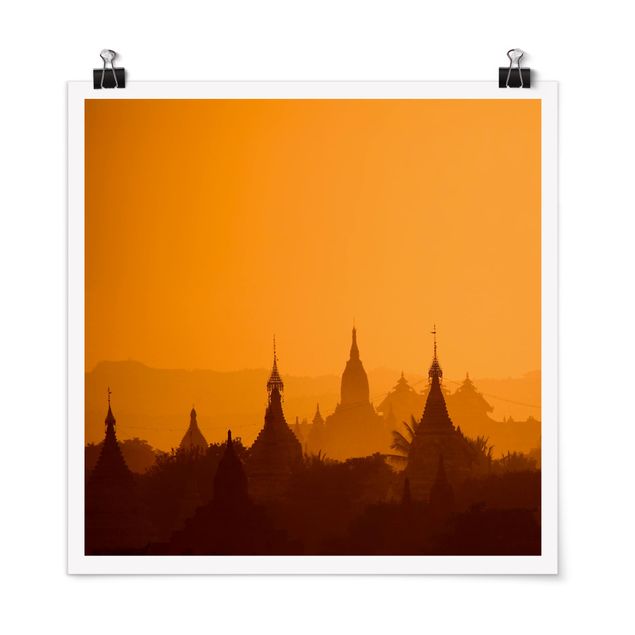 Poster - Temple City In Myanmar