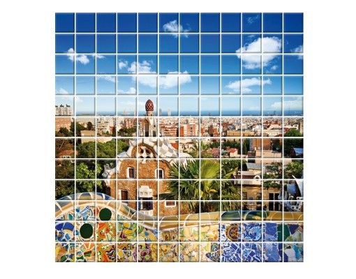 Tile sticker - Barcelona