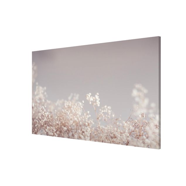 Magnetic memo board - Soft Flowers