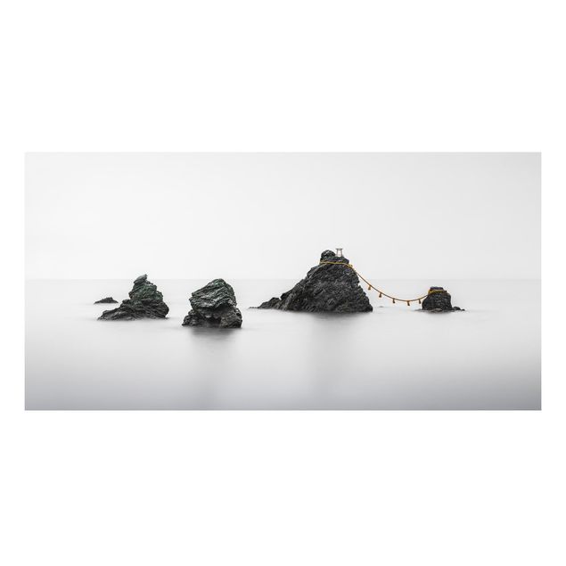 Print on aluminium - Meoto Iwa -  The Married Couple Rocks